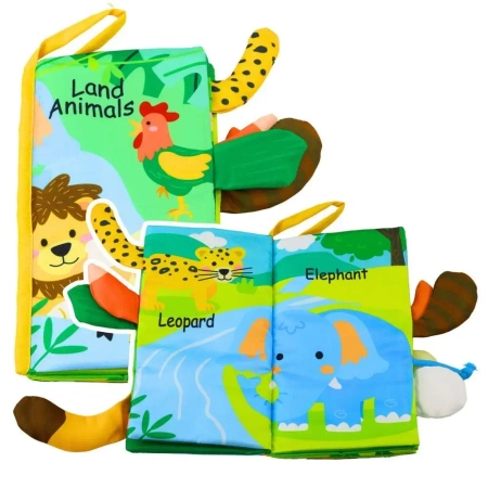 Książeczka szeleszcząca miękka - Leantoys
