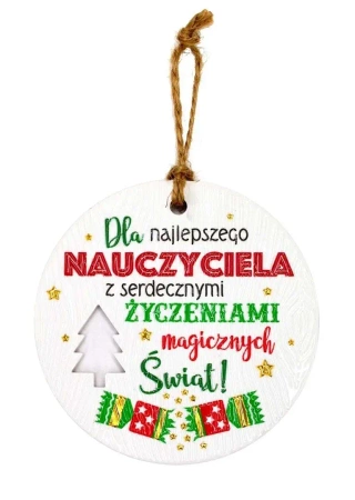 Zawieszka ceramiczna Boże Narodzenie - Kukartka