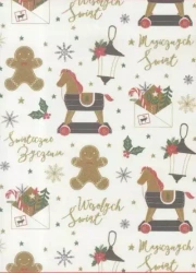 Karnet B6 Boże Narodzenie - Patern