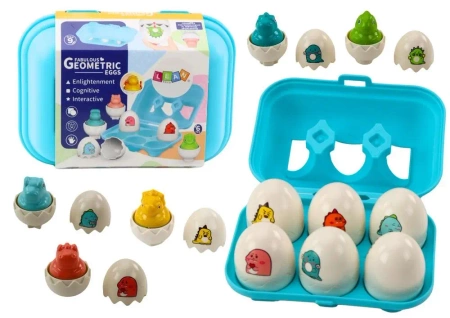 Jaja dinozaurów 6szt - Leantoys