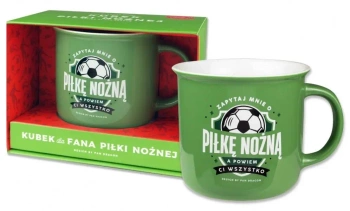 Kubek Hobby-Piłka nożna - Pan Dragon