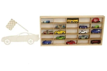 Ekspozytor na autka 25 przegródek - 3toysm