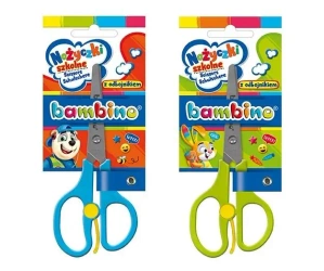 Nożyczki szkolne z odbojnikiem BAMBINO - ST-MAJEWSKI