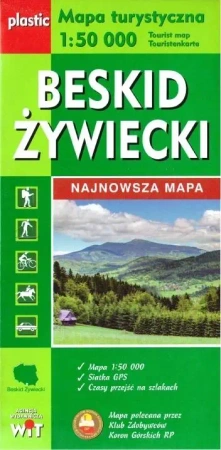 Mapa turystyczna - Beskid Żywiecki 1:50 000 WIT - praca zbiorowa