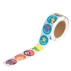 Naklejki motywacyjne 2,5cm - symbole 500szt - Dalprint dpCraft