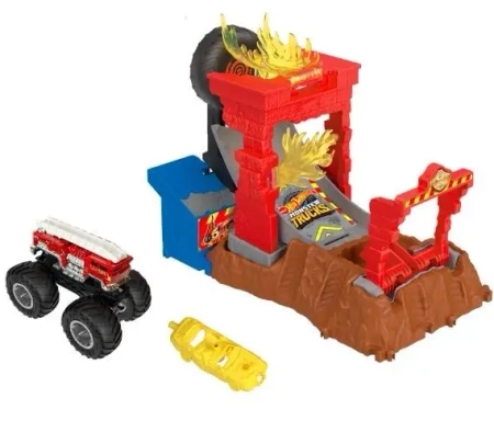 Zestaw Ognista demolka - Hot Wheels