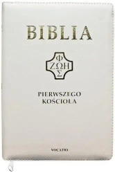 Biblia pierwszego Kościoła z paginat. suwak biała - praca zbiorowa