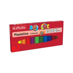 Plastelina 12 kolorów - HERLITZ