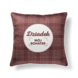 Poduszka z lamówką dla Dziadka - MCD