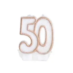 Świeczka jubileuszowa 50 - Arpex