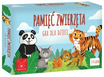 Gra Pamięć Zwierzęta - Kangur