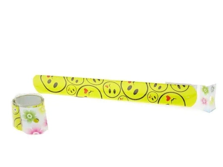 Bransoletka odblaskowa samozaciskowa emotki - ADAR