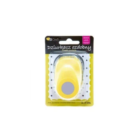 Dziurkacz ozdobny 2,5cm koło - Dalprint