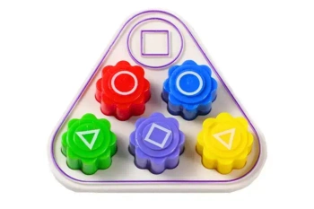 Kości do gry w gonggi hacele 5szt - Leantoys