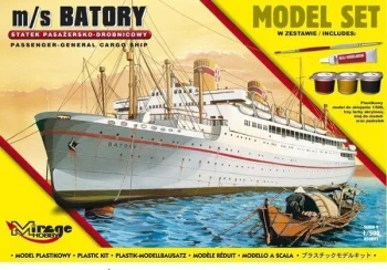 Statek Pasażersko - drobnicowy m/s "BATORY" - Mirage Hobby