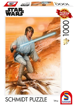 Puzzle 1000 PQ Star Wars Luke Skywalker 111747 - Schmidt Puzzle