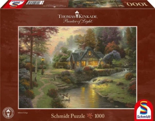 Puzzle 1000 PQ T. Kinkade Spokojny nastrój 105079 - Schmidt Puzzle