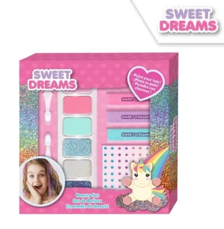 Zestaw kosmetyków do makijażu i pielęgnacji włosów - Sweet Dreams