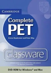 Complete PET Classware DVD OOP - Emma Heyderman, Peter May
