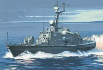 Model do sklejania ORP Metalowiec Tarantul I