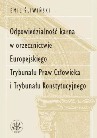 Odpowiedzialność karna w orzecznictwie Europejskie - Emil Śliwiński