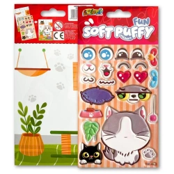 Naklejki puffy Fun with Kitty - Penmate
