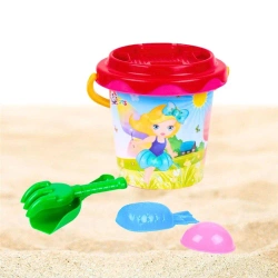 Wiaderko do piasku z sitkiem i akcesoriami - Technok