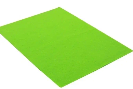 Filc dekoracyjny jasnozielony 20x30cm 10szt - Penword