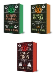 Szklany tron Korona w mroku Dziedzictwo Tom 1-3 PAK Sarah J. Maas - Sarah J. Maas