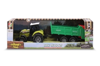 Mini farma Traktor z przyczepą - Artyk