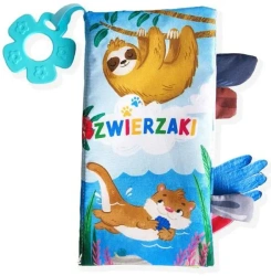 Zwierzaki. Książeczka sensoryczna - Monika Ślizowska