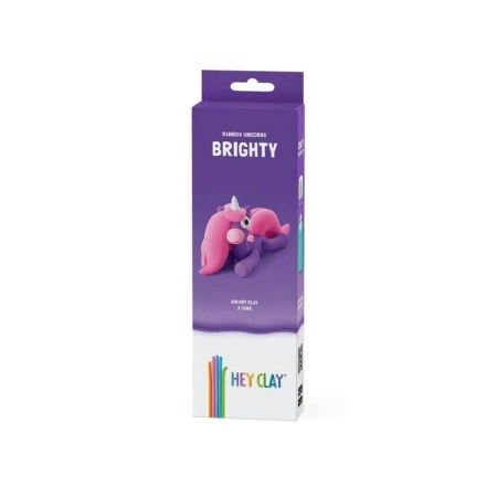 Hej Clay - Tęczowy Jednorożec Brighty - TM Toys