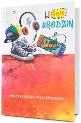 Karnet Urodziny - Pan Dragon