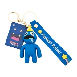 Brelok stworek padłeś poleż niebieski - MCD