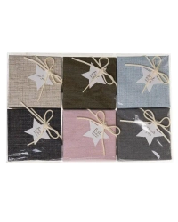 Pudełko ozdobne 9x9x5,3cm - Rozette