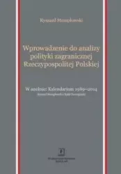 Wprowadzenie do analizy polityki zagranicznej Rzeczypospolitej Polskiej - Ryszard Stemplowski