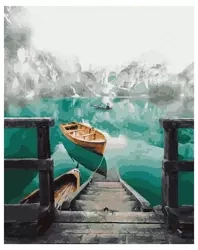 Malowanie po numerach - Jezioro Bryce 40x50cm - Twoje Hobby