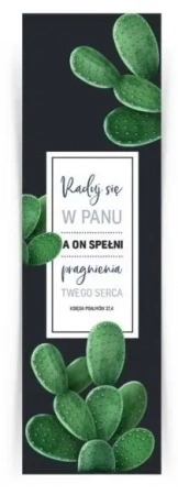 Zakładka duża - Raduj się w Panu... - Szaron