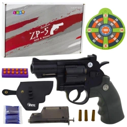 Rewolwer ZP-5 na nabije piankowe - Leantoys