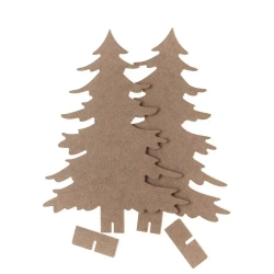 Baza MDF - choinki 20,5cm 2 szt - Dalprint dpCraft