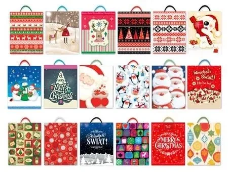 Torebka prezentowa Boże Narodzenie MIX - Pan Dragon