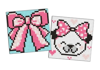 Diamentowa mozaika Kids naklejka - Muszka 9x9cm - Ideyka