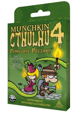 Munchkin Cthulhu 4 Pomylone pieczary BLACK MONK - Praca zbiorowa