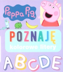 Świnka Peppa. Poznaję kolorowe litery - praca zbiorowa