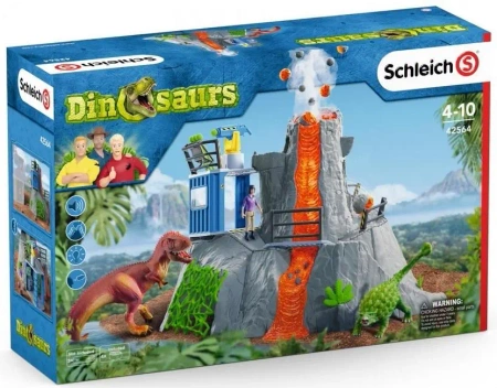 Dinosaurs Duża ekspedycja na wulkan - SCHLEICH