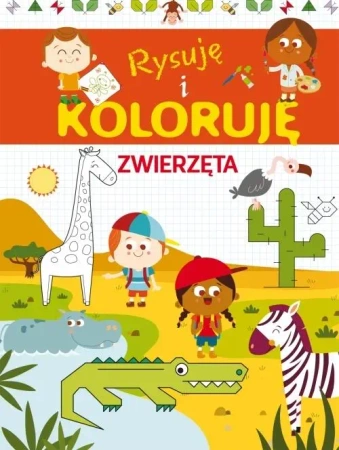 Rysuję i koloruję. Zwierzęta - Monica Floreale, Rita Cianetti (ilustr.)
