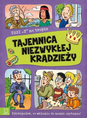 Trzy T na tropie. Tajemnica niezwykłej kradzieży - Agata Giełczyńska-Jonik