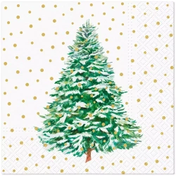 Serwetki świąteczne Frosted Forest Charm 33x33 cm (20 sztuk)