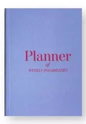 Planer tygodniowy niebieski - PRINTWORKS