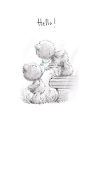 Kartka okolicznościowa Misie przy ławce - Carte Blanche Greetings Ltd.